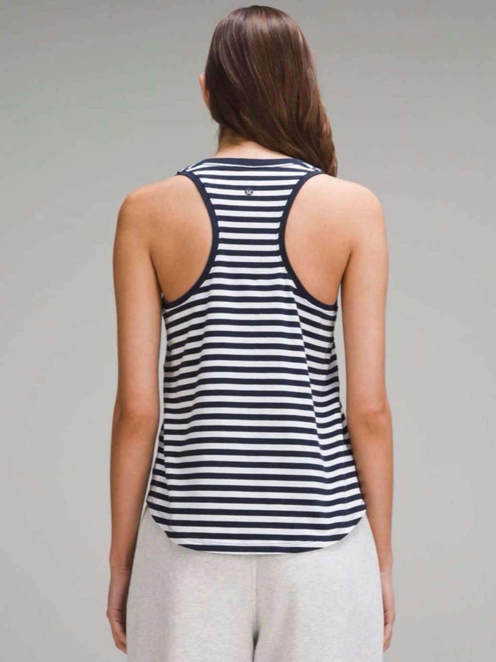 EUC Lululemon Love Tank Top True Stripe True Navy White